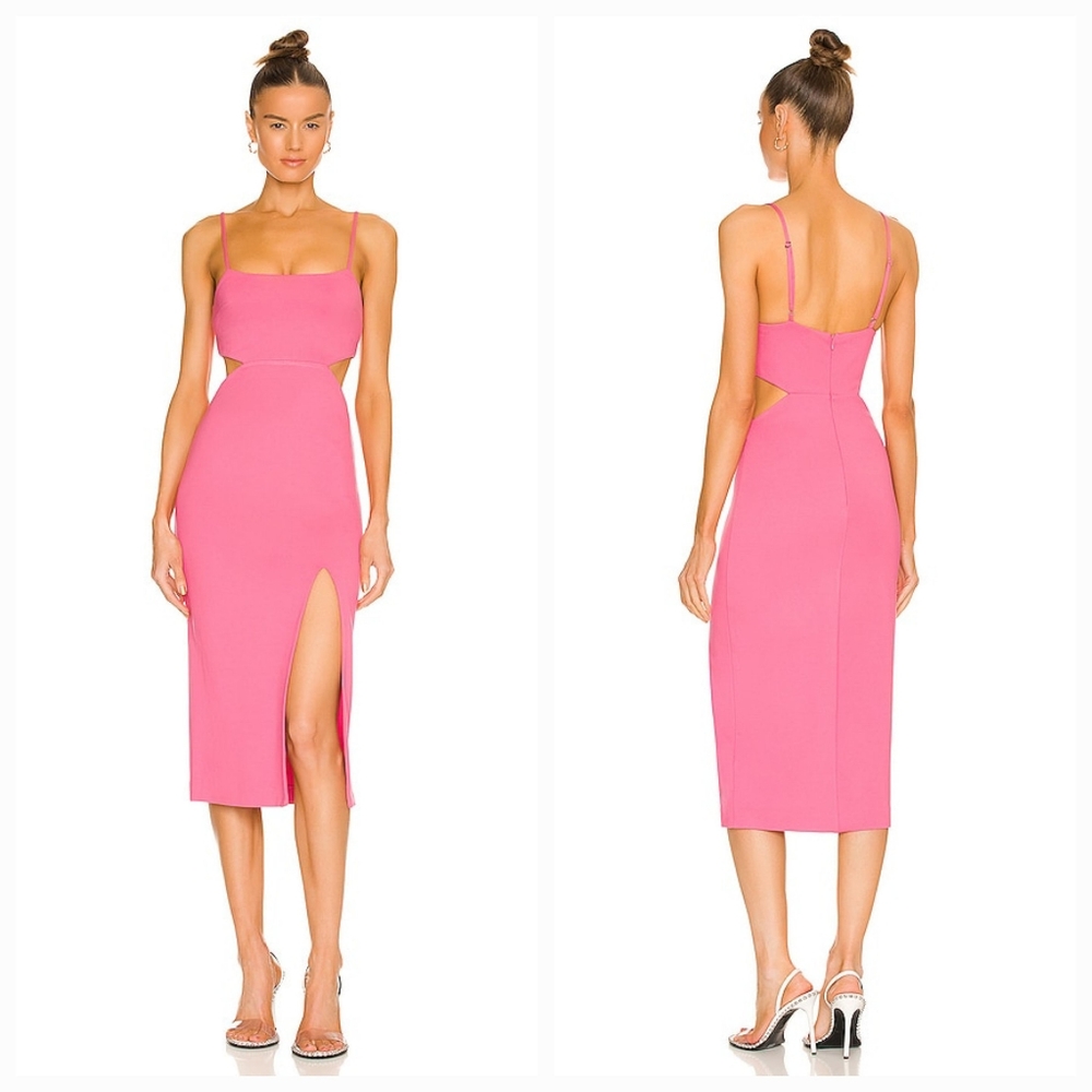 h:ours Haydon Dress in Pink